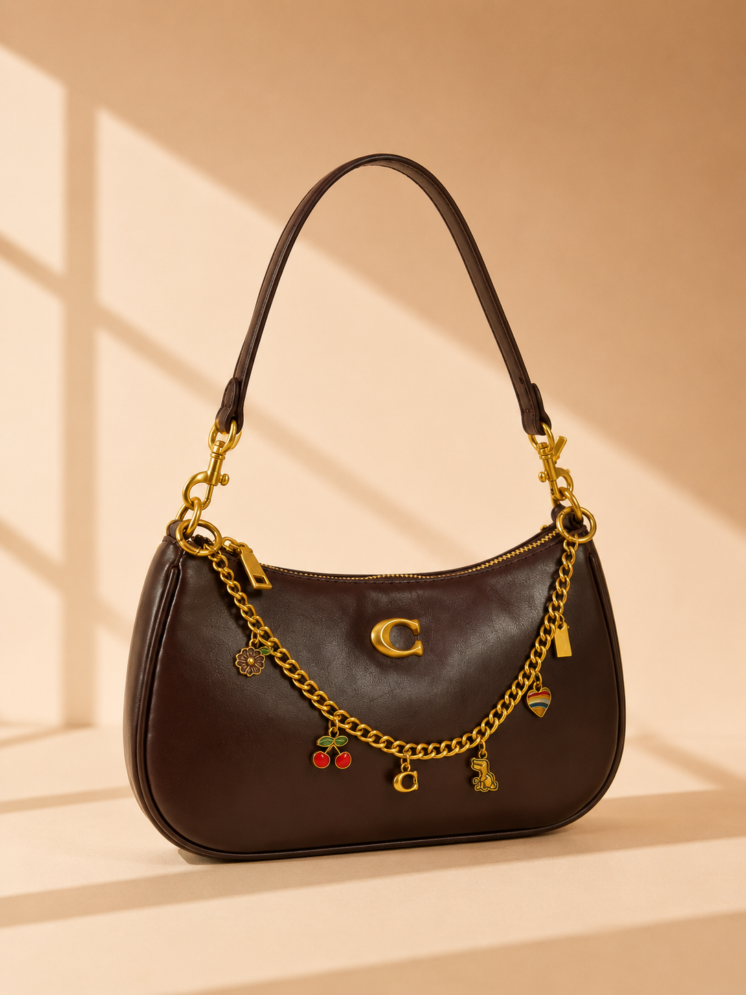 Bag Charm Essence Marrom