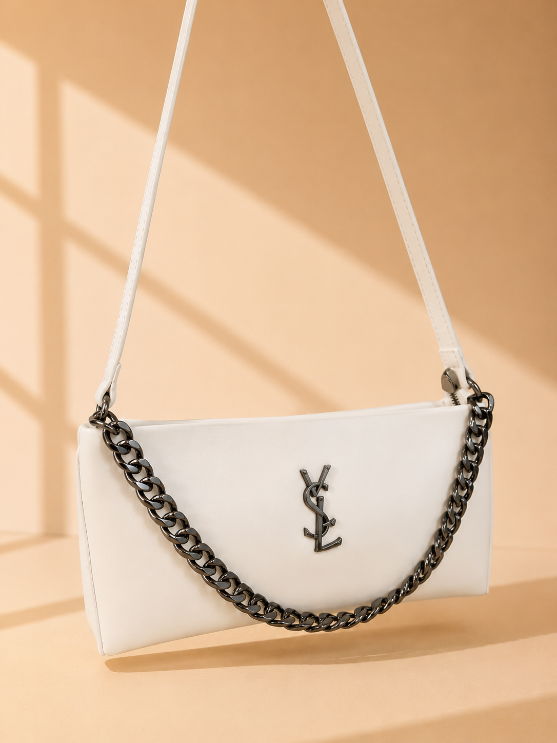 Bolsa Icon YSL Branca